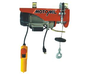 GUINCHO DE COLUNA EL�TRICO 100 a 200kg, 220V, MOTOMIL