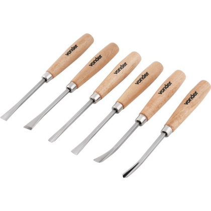 JOGO FORMO 6PCS P/ESCULTURA, VONDER