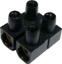 CONECTOR ELTRICO, 2 BORNES, PARA FIOS E CABOS AT 10mm, FAME