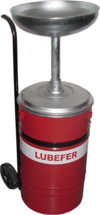 COLETOR DE LEO COM CARRO, 50lts