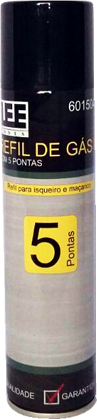 GAS BUTANO PARA MAARICOS E ISQUEIROS, COM 5 BICOS, 330ml